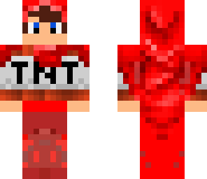 tnt guy in a suit and hat