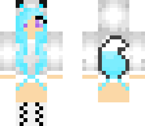 edited cute ice wolf