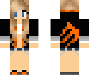 orange monster girl