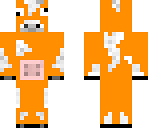 orange cow
