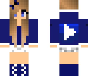 blue youtuber