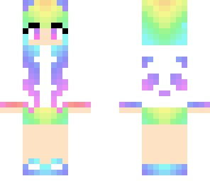 rainbow panda
