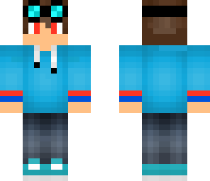 me in minecraft