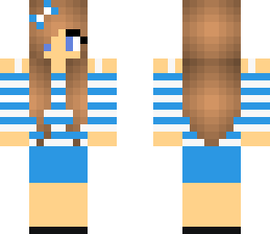 blue girl