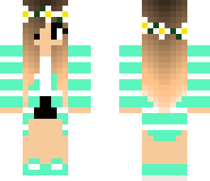 edited minty flower girl