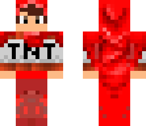 tnt guy in a suit and hat