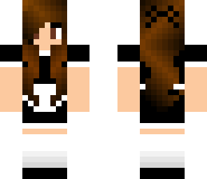 maid girl brown