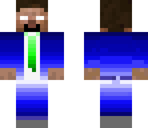 herobrine in a shiny suit