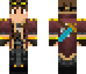 steampunk engineer brown eyes