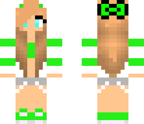 green bow girl