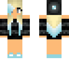 blue girl