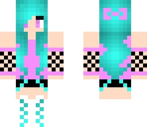 cute neon girl