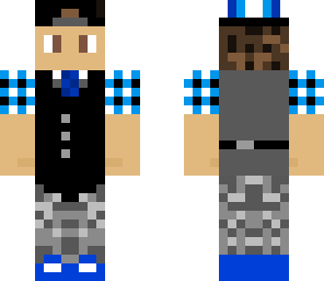 vest blue