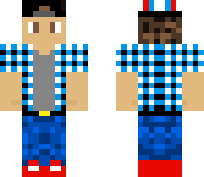 blue flannel
