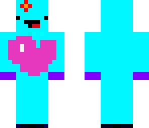 cute heart derp with flower