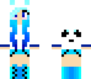 blue panda
