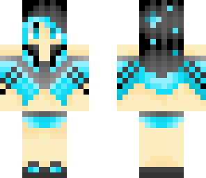 blue-black girl