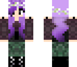 gothic camo girl