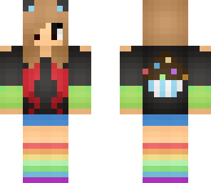 rainbow girl edit