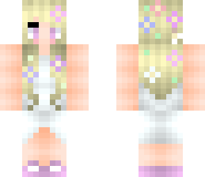 flower girl blonde