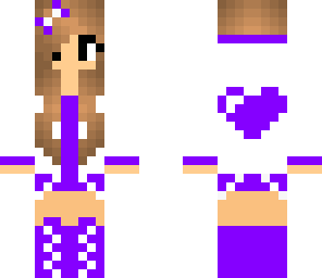 purple heart girl