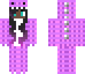 pink checked dino