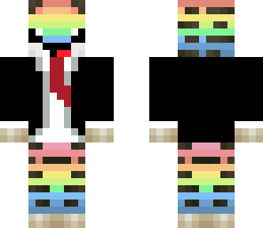 tiger man rainbow