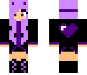 purple heart girl