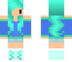 chiibi blue girl