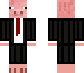 pig tuxedo