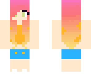 cute sunset girl