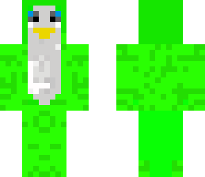 lime green pengui