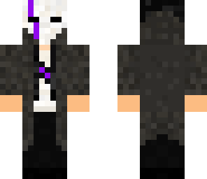 purple masked man