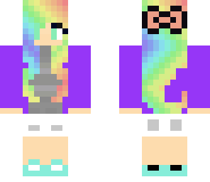colorful girl xd