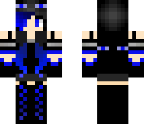 blue ender girl