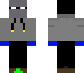 enderman ninja in a hoodie