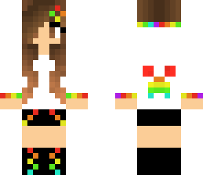 rainbow girl
