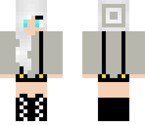 suspender girl