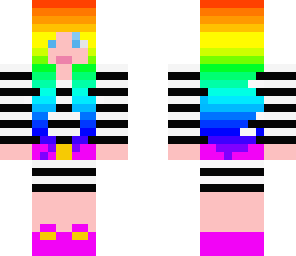 rainbow stripes