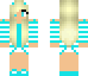 edit of teal and white girl with headphones