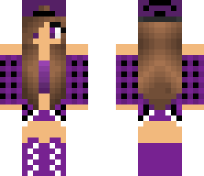 purple girl