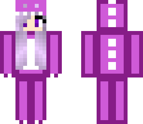 -purpdino's skin- purple girl dinosaur