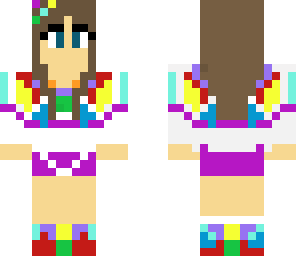 rainbow girl