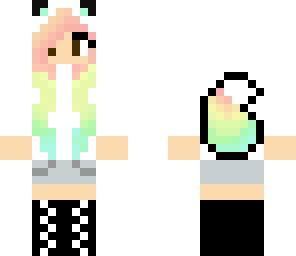 rainbow fox girl