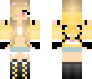 cute gamer lion girl