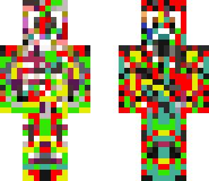 colouful  person edit