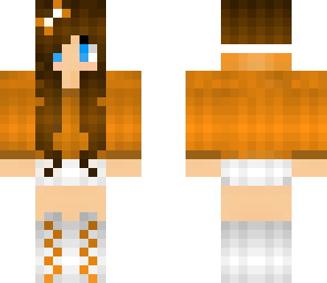 orange cute girl  edit