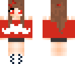 edited mustache girl