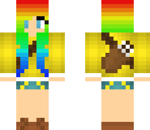 rainbow hunter girl