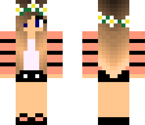cute fower girl
